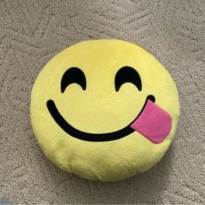 Emoji Throw Pillow